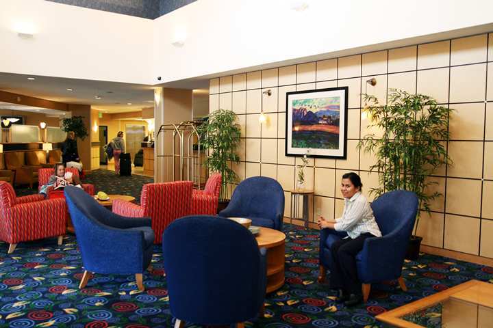 Hampton Inn & Suites Anaheim Гарден Гров Интерьер фото
